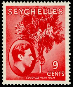 SEYCHELLES SG138, 9c scarlet, M MINT. Cat £18.