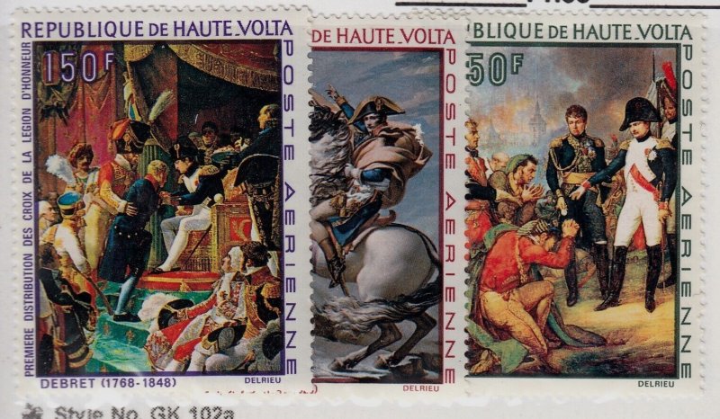 BURKINA FASO Sc C70-2 NH issue of 1969 - ART - NAPOLEON 