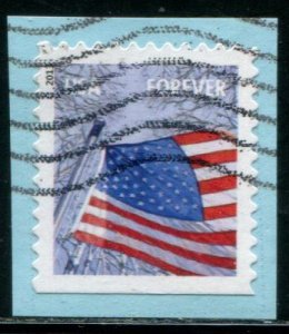 4785 US (46c) Flag in Winter SA, used on paper dated 2013