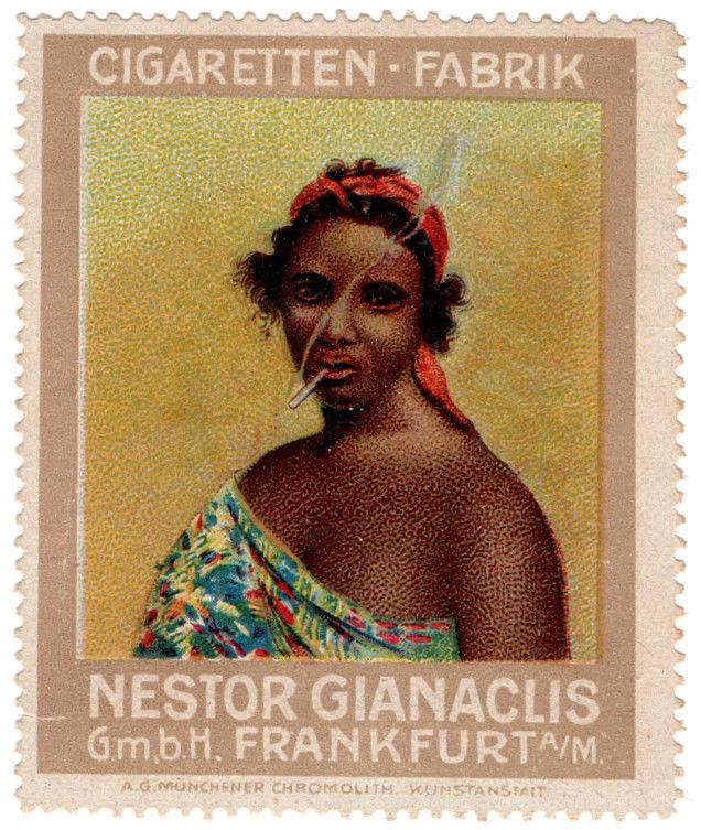 (I.B) Germany Cinderella : Nestor Gianaclis Cigarettes (Native Girl)