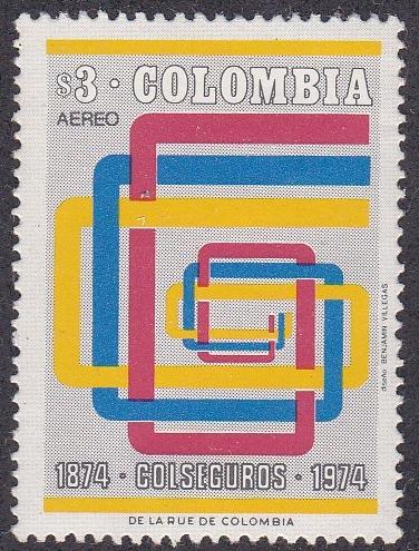Colombia # 823, Abstract Pattern, NH