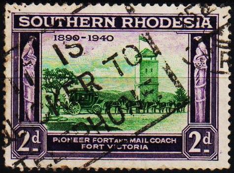 Southern Rhodesia. 1940 2d S.G.56 Fine Used