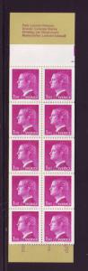 Sweden Sc 1082a 1980 1.5kr King stamp booklet mint NH