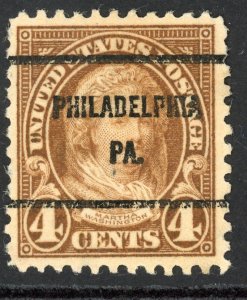 US 636 U 1927 4c yellow brown