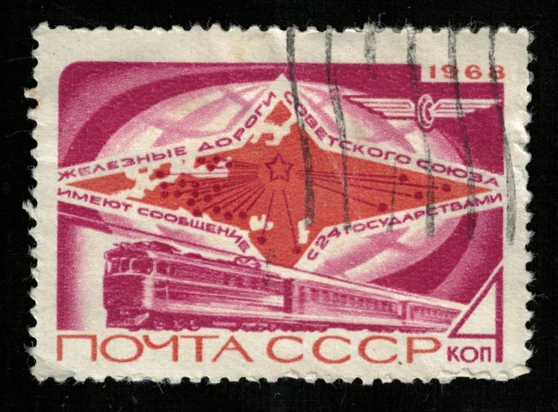 Railways Soviet Union, (3746-T)