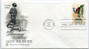 1385 6c Hope,  Art Craft First Day Cover