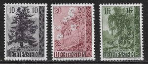 Liechtenstein Scott # 312 - 314 MNH