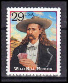 2869o Legends of the West: Wild Bill Hickok MNH Single