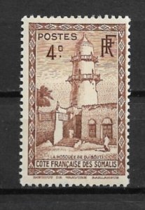 1938 Somali Coast 148 4c Mosque of Djibouti MNH