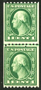 U.S. #498 MINT PAIR OG NH