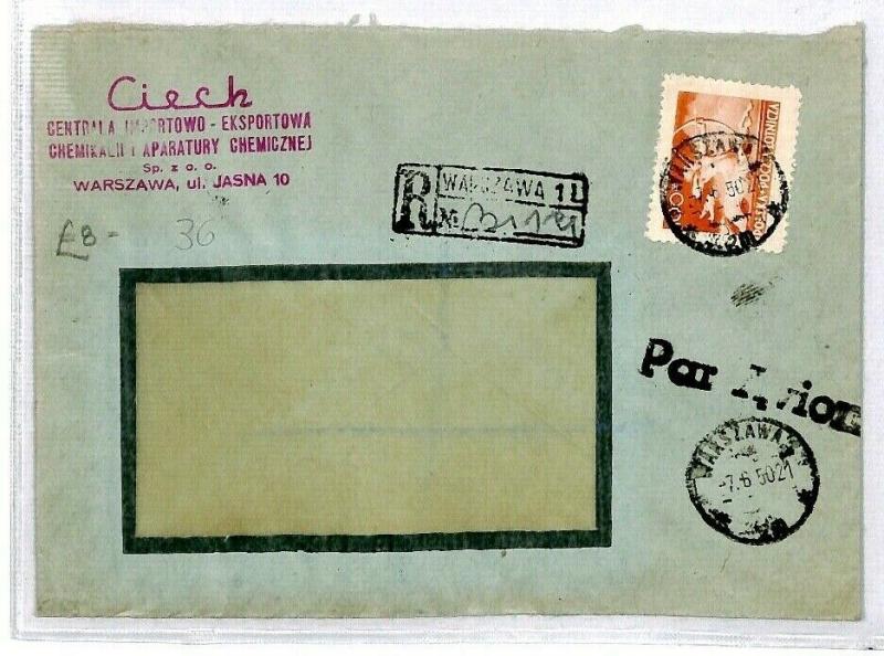 Germany Poland Cover Warszawa {samwells-covers}CU21