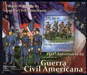 Mozambique 2011 150th Anniversary of American Civil War p...