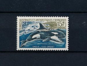 [47618] TAAF 1969 Marine life Orca from set MNH