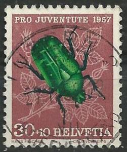 Switzerland # B270  Insect 1957  (1)  VF Used