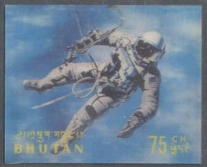 Bhutan ~ #118F ~ Space Walk ~ 3D ~ MH