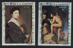 Dahomey Ingres painter 2v 1967 CTO SG#282-283 MI#307-308