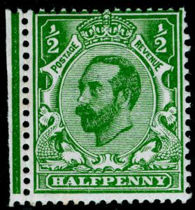 SG322 SPEC N1(1), ½d green, NH MINT. DIE A