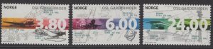 NORWAY SG1323/5 1998 OSLO AIRPORT MNH