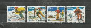 New Zealand Scott catalogue # 799-802 Unused Hinged