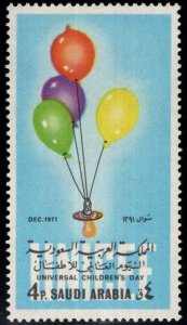 Saudi Arabia Scott  644  MNH** Children's Day Balloons stamp 