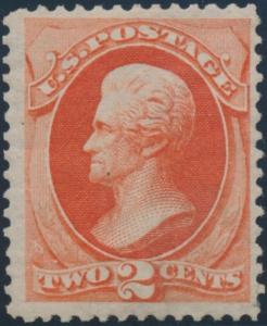 #178 VF UNUSED, REGUMMED. BRIGHT COLOR & W/ LARGE MARGINS CV $225.00 BP2748