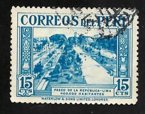 Peru  1937 - U - Scott #363