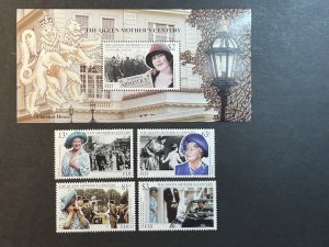 FIJI # 858-862-MINT/NEVER HINGED----COMPLETE SET & SOUVENIR SHEET----1999