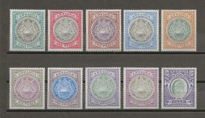 ANTIGUA 1903/07 SG 31/40 MINT Cat £325