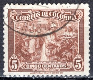 Colombia; 1939: Sc. # 469: Used Single Stamp