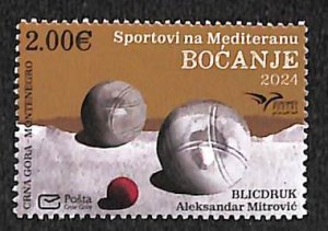 Montenegro 2024, Euromed 1v, MNH