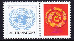 1054 United Nations 2013 Personalized MNH