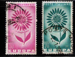 Italy Scott 894-5 Used 1964 Europa set