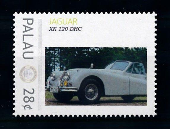 [76022] Palau  Classic Cars Jaguar XK 120 DHC  MNH