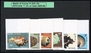 Wallis Futuna Stamps # 320-5 MNH XF Imperforate