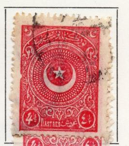 Turkey 1923-24 Definitive Star and Crescent Issue Fine Used 4.5p. 066844