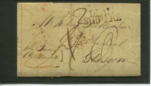 1782 American Blockade Run Cover Charleston S.C. to Glasgow, Scotland, via Dover