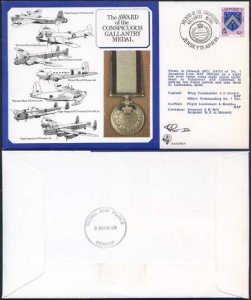 DM9a Award of the Conspicuous Gallantry Medal Signed by French (A)