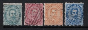 Italy SC# 45 - 48 Used - S18752