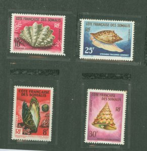 Somali Coast #293-96 Mint (NH) Single (Complete Set)