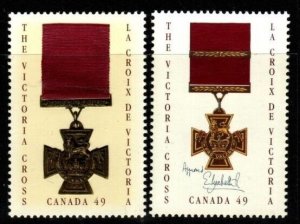 CANADA SG2296/7 2004 ANNIV OF FIRST CANADIAN RECIPIENT OF THE VICTORIA CROSS MNH