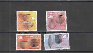 Papua New Guinea  Scott#  558-561  MNH  (1982 Pottery)