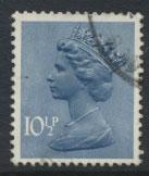 GB Machin 10½p  SG X891  Scott MH73 Used  please read details