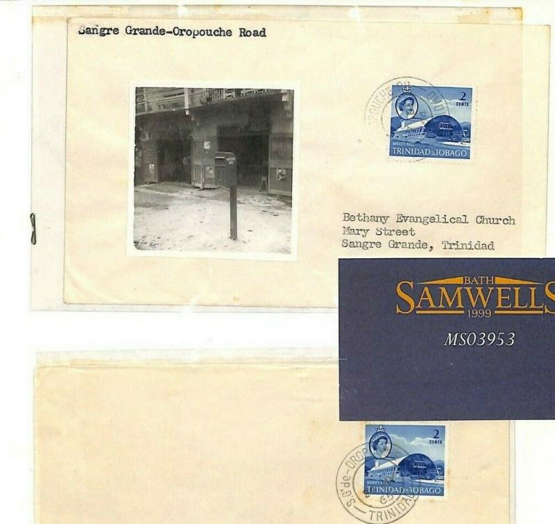 TRINIDAD & TOBAGO Postmarks *Sangre Grande Oropuche Rd* 1982 MS3953