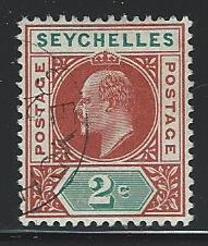 Seychelles  used S.C.# 38