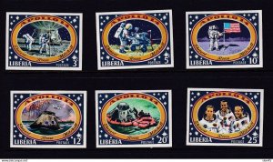 Liberia 1971  Space Apollo 14 Imperf MNH 15646