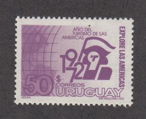 Uruguay Scott #852 MH