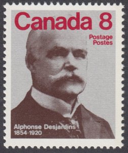 Canada - #661 Alphonse Desjardins - MNH