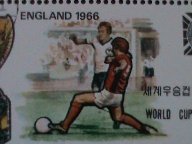 ​KOREA-1978-SC#  1716a-WORLD CUP SOCCER WINNERS CTO-SHEET-VF LAST ONE