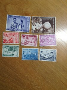 Belgium  # 545-52  MNH