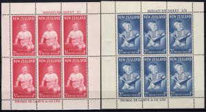 New Zealand B65a-B66a MNH Prince Andrew as child Mini-Sheets ZAYIX 0324M0310